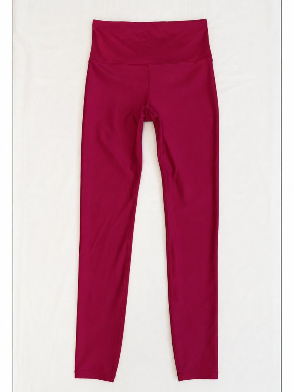 Athleta Elation Shine Tight Leggings Small Pink High Rise 7/8 Yoga Gym